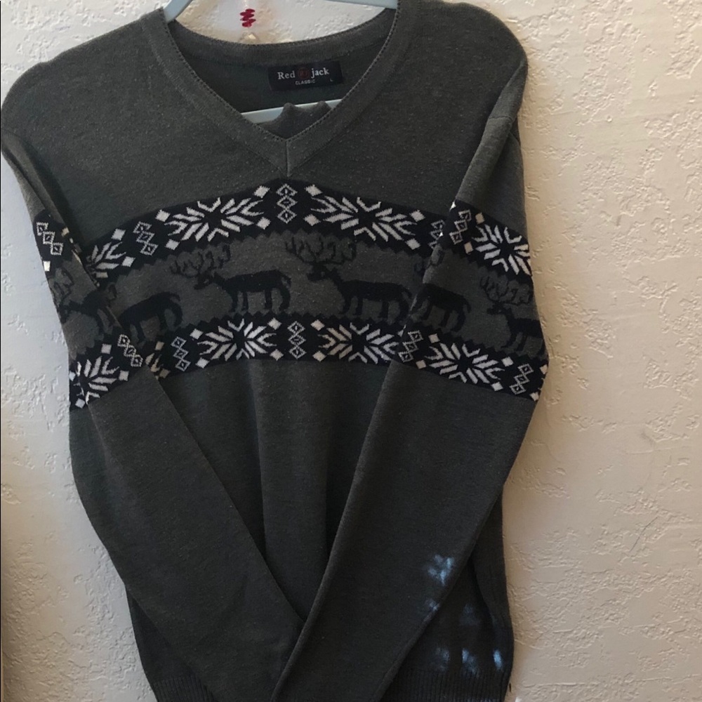 🦋RED JACK CLASSIC -Womens Christmas Sweater